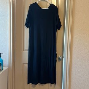 Midi Knit Jersey Dress